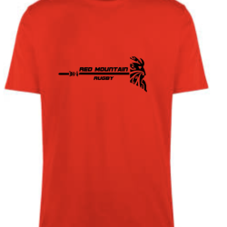 Red Mountain T-shirt (Red) (2XL-4XL)